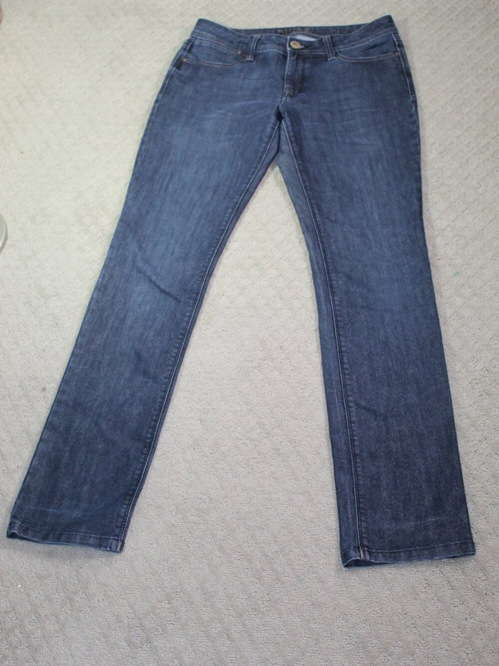 DL 1961 Coco Curvy Straight Riviera Size 29 Dark Blue Jeans